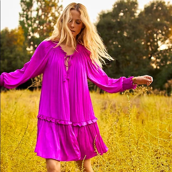 Anthropologie Giulia Pink 🩷 Tunic Dress - Picture 1 of 4